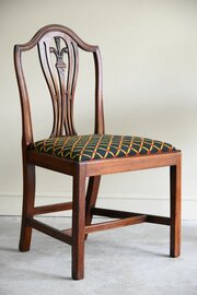 Single Georgian Style Mahogany Dining Chair
