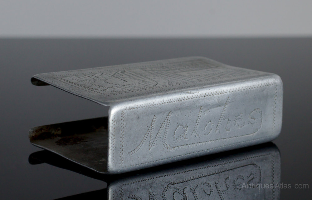 Antiques Atlas Trench Art Matchbox Cover Holder (LNW Railway)