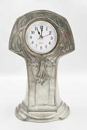 Kayserzinn Art Nouveau Mantel Clock