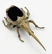Rare Victorian Pen Wiper Hercules Beetle