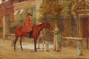George Goodwin Kilburne – Rider On A Horse