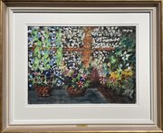 John Piper – Morning Glories On The Terrace, 1986