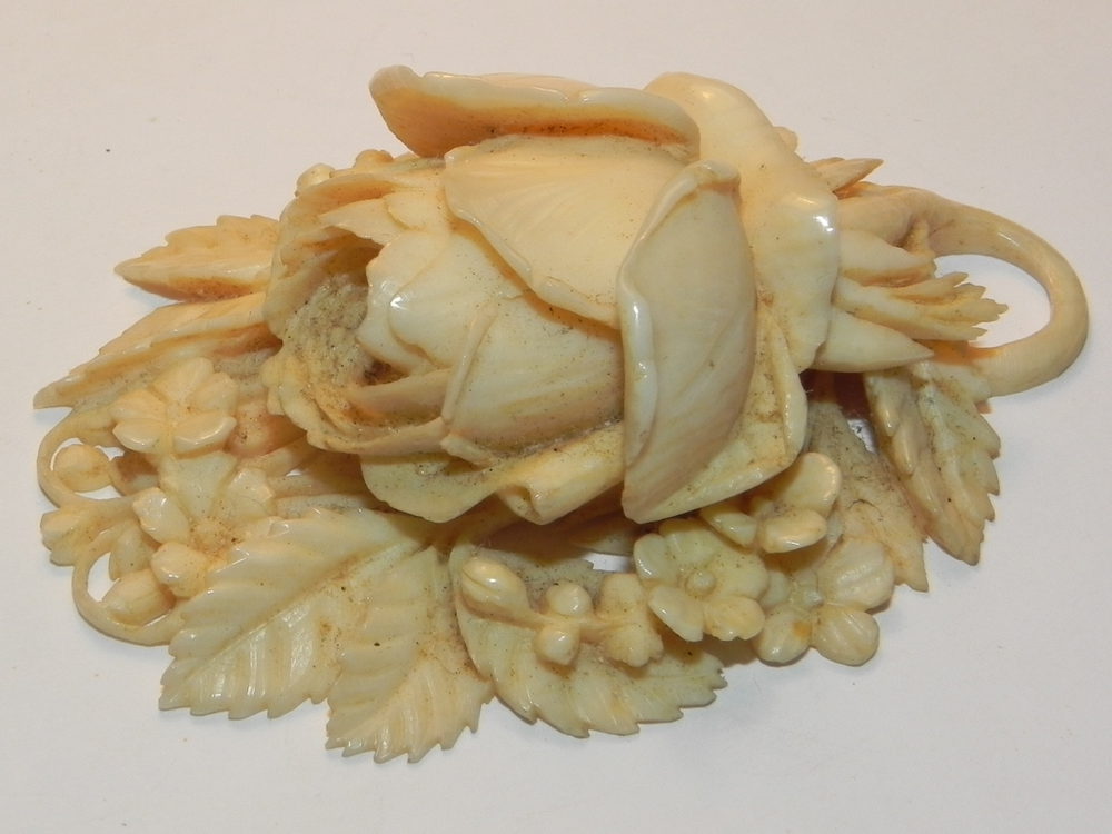 Antiques Atlas Antique Victorian Ivory Carved Picture Pendant