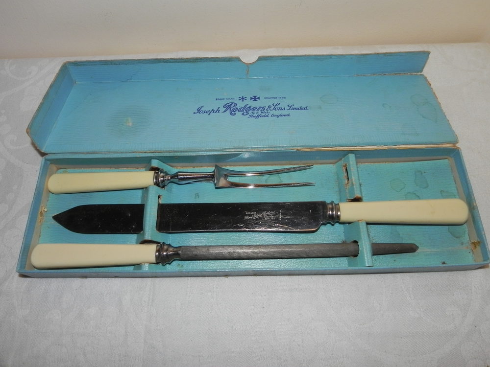 Antiques Atlas Joseph Rodgers Bone Handle Carving Set