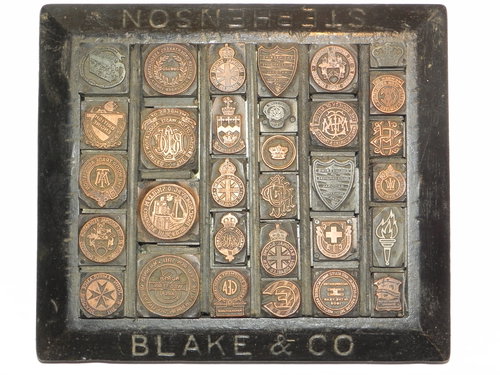 Antiques Atlas - Rare Stephenson Blake & Co Printing Blocks
