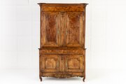 18th Century French Ash Buffet Deux Corps