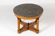 19th Century French Burr Wood Guéridon