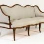 19th Century French Walnut Sofa