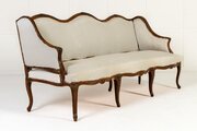 19th Century French Walnut Sofa