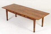 Large 18th Century French Cherry Farmhouse Table