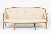 Large 19th Century French Giltwood Sofa