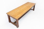 Large Oak Refectory Table