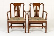Pair Of 18th Century George III English Mahogany