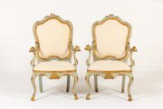 Pair Of 18th Century Italian Painted Chairs