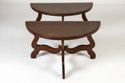 Pair Of 18th Century Italian Walnut Tables