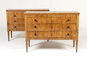 Pair Of 19th Century Italian Cherrywood Commodes