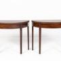 Pair of Late 18th Century English Mahogany Tables