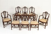 Set Of Eight 19th Century Mahogany Dining Chairs