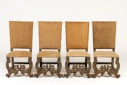 Set Of Four 17th Century Italian Side Chairs