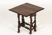 Small 17th Century English Oak Occasional Table