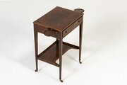 Small 19th Century Burr Yew Wood Writing Table