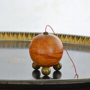 20th Century Art Deco Karelian Birch String Ball