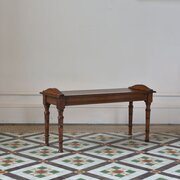 Aesthetic Movement Oak Bench Or Window Seat