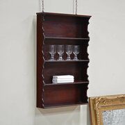 Georgian Mahogany Hanging Shelves