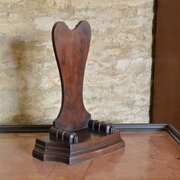 Georgian mahogany plate or tray stand