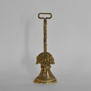 Victorian Cast Brass Doorstop