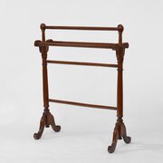 Victorian Walnut Towel Rail