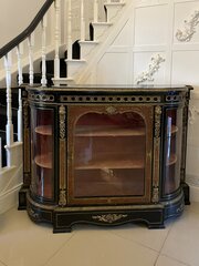 Antique French Boulle Display Cabinet