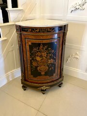 Antique French Louis XVI Style Corner Cabinet
