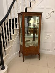 Antique French Louis XV Style Display Cabinet