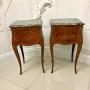 Antique French Pair of Quality Bedside Cabinets