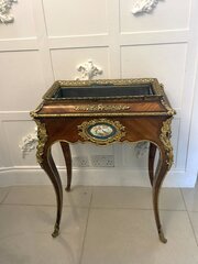 Antique French Victorian Ormolu Mounted Jardiniere