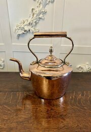Antique George III Quality Copper Kettle