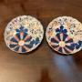 Antique Pair of Japanese Imari Plates