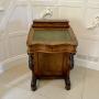 Antique Quality Burr Walnut Freestanding Davenport