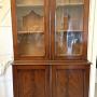 Antique Quality Figured Mahogany Bookcase