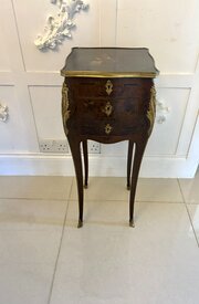 quality french lacquer side table Antique Quality French Lacquer Side Table