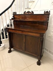 Antique Regency Mahogany Chiffonier / Sideboard 