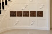 Antique Set Of 5 Flemish Carved Oak Wall Panels