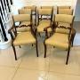 Exhibition Quality Set Of 8 Antique Dining Chairs