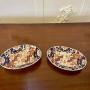  Pair of Antique Japanese Imari Porcelain Plates