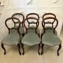Set of Six Antique Quality Mahogany Dining Chairs