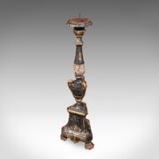 Antique Candle Pricket, English, Oak, Georgian