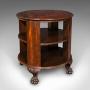 Antique Circular Bookcase, English, Centrepiece