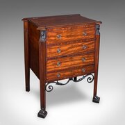 Antique Cocktail Cabinet, English, Egyptian Taste