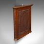 Antique Corner Cupboard, English, Wall Cabinet